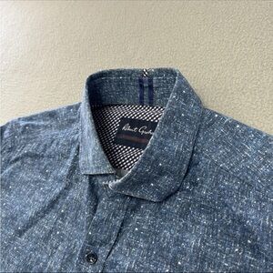 Robert Graham Modern Americana Shirt XL Men's Button Up Long Sleeve Blue